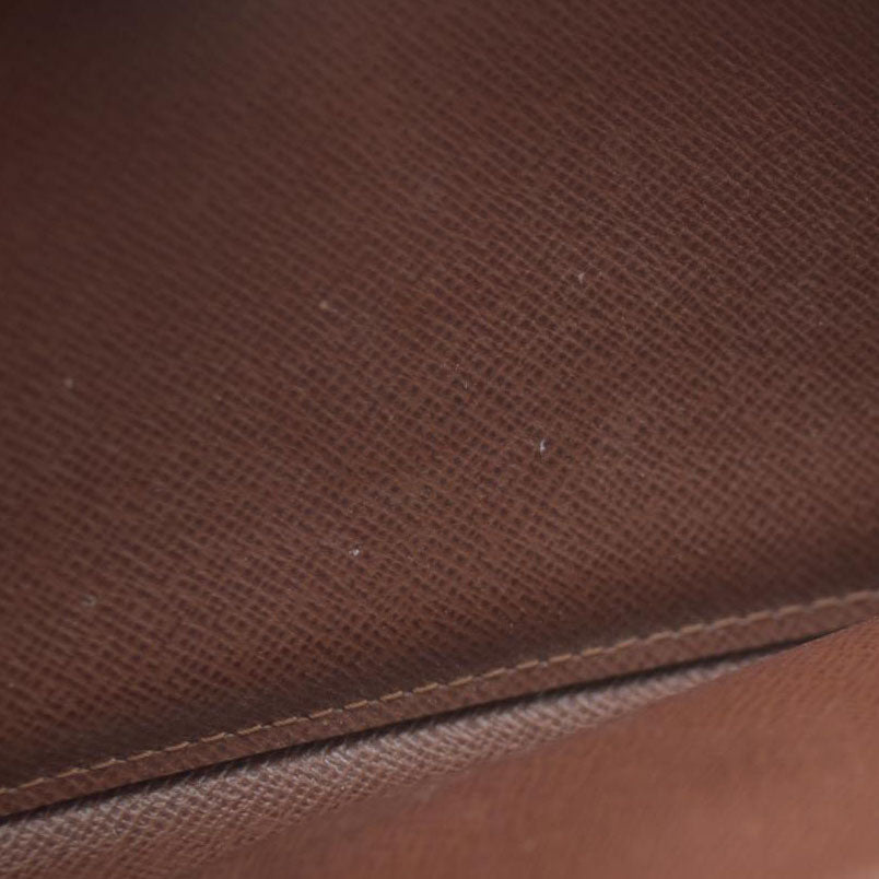 AUCTION $725 Louis Vuitton Monogram Portefeiulle Sarah Long Bifold Wallet Brown MI0096