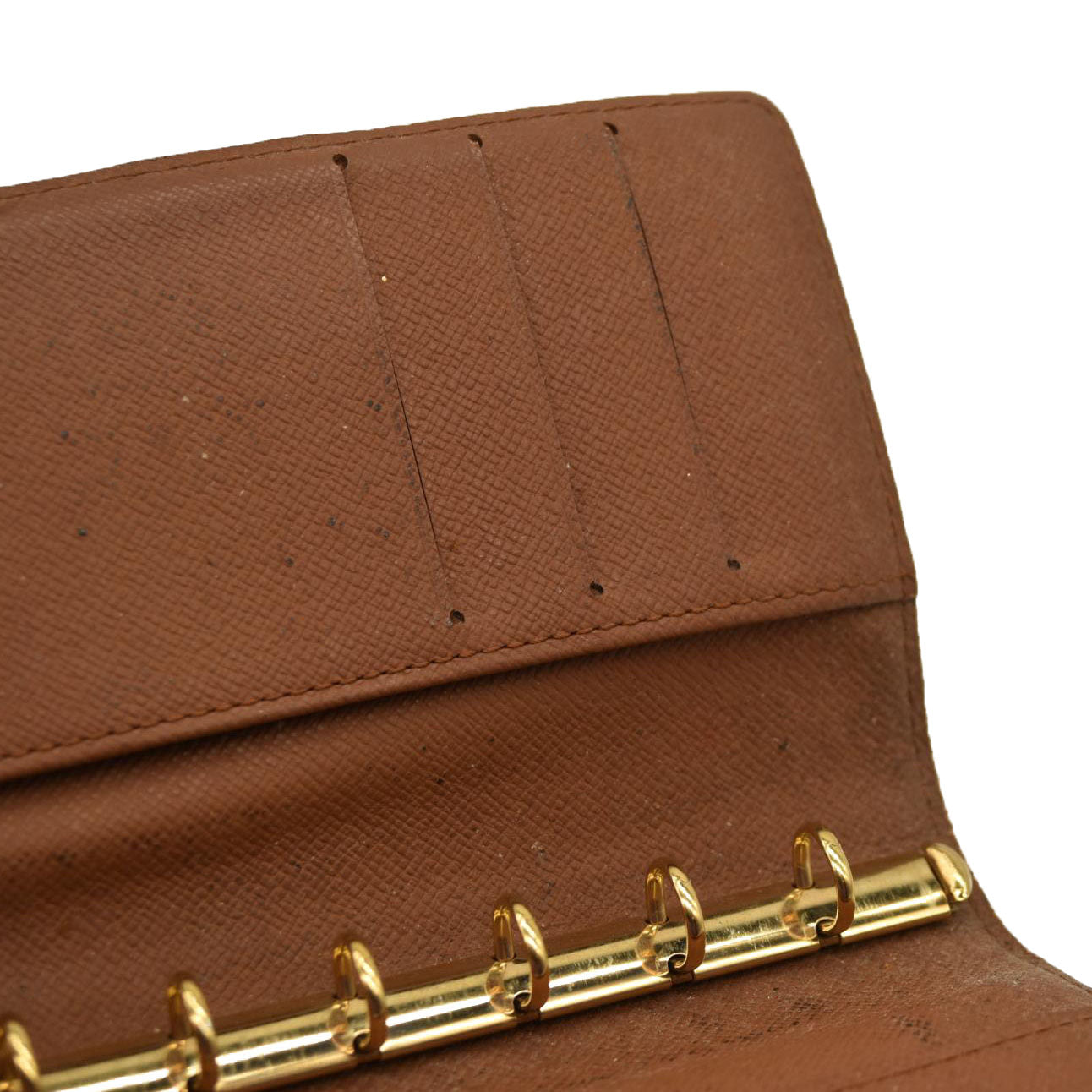 Louis Vuitton  Monogram Small Ring Agenda CA1927