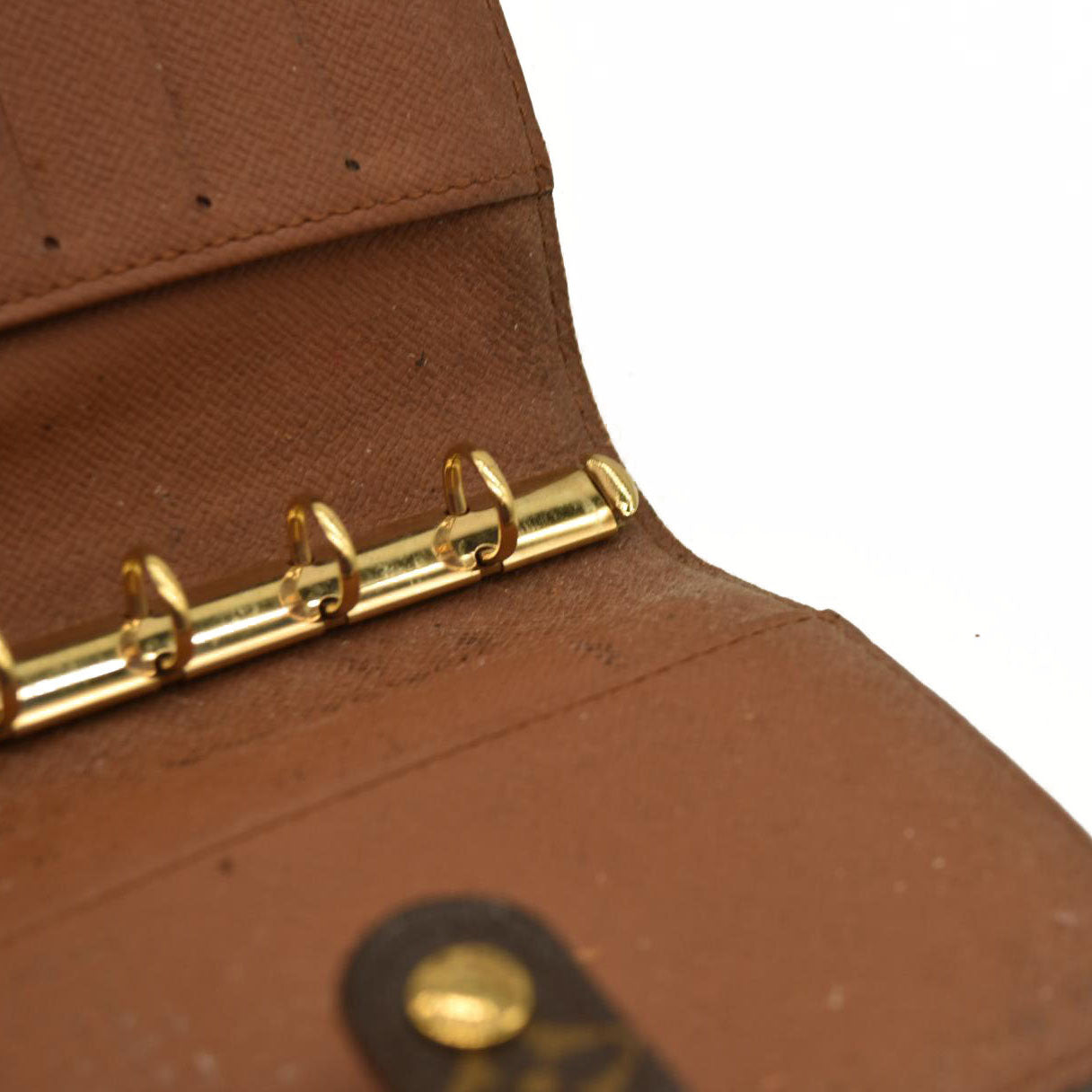 Louis Vuitton  Monogram Small Ring Agenda CA1927