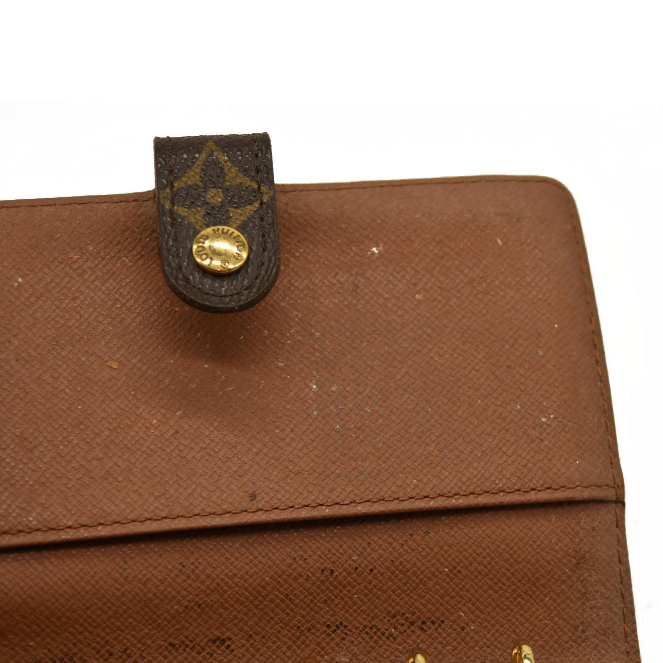 Louis Vuitton  Monogram Small Ring Agenda CA1927