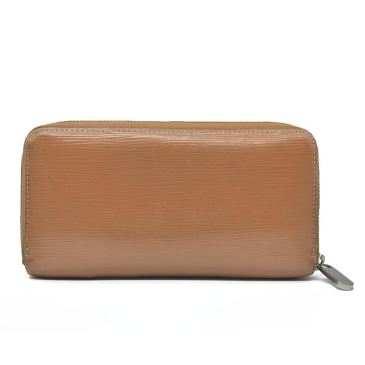 AUCTION $1000 Louis Vuitton Epi Leather Zippy Zip Around Long Wallet Purse Brown CA0066