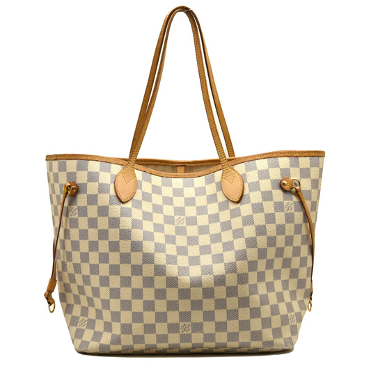 LOUIS VUITTON Damier Azur Neverfull MM SP5019