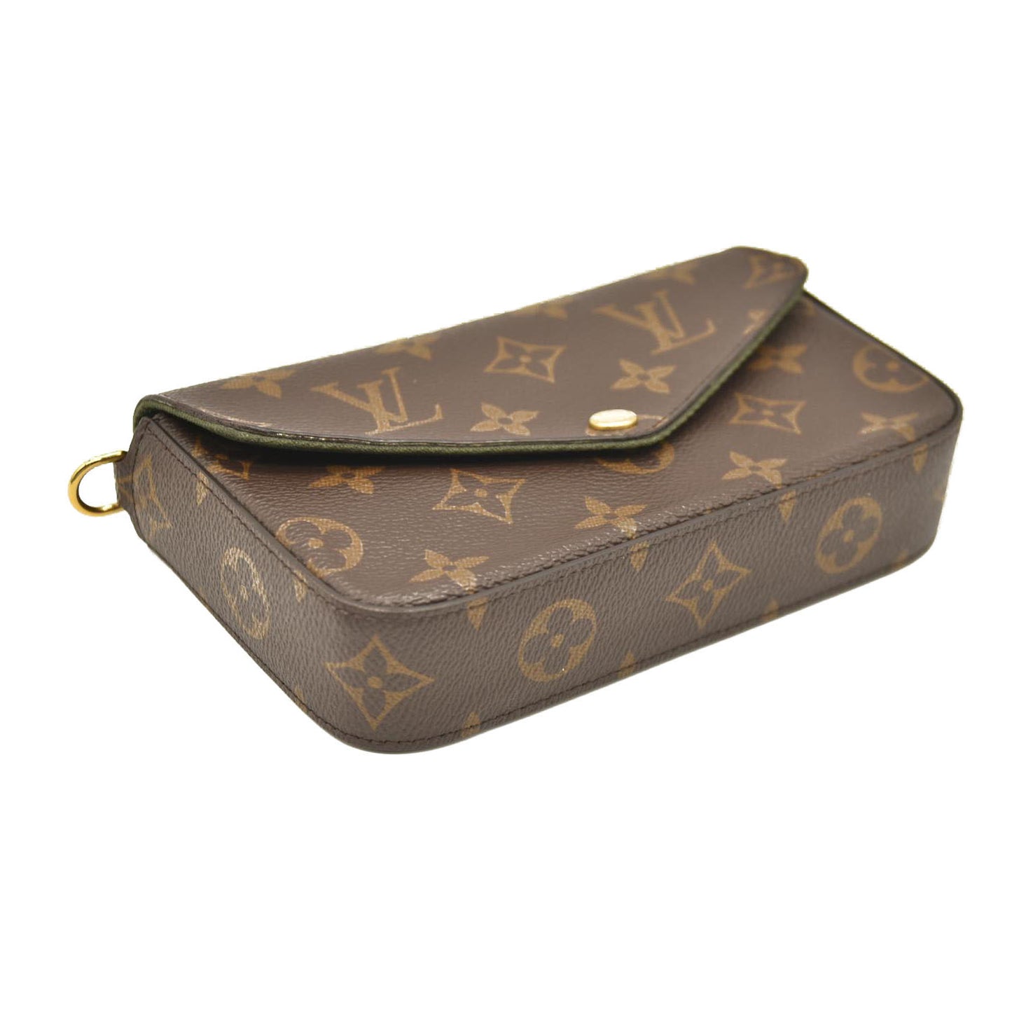 Louis Vuitton  Monogram Felicie Strap & Go Kaki