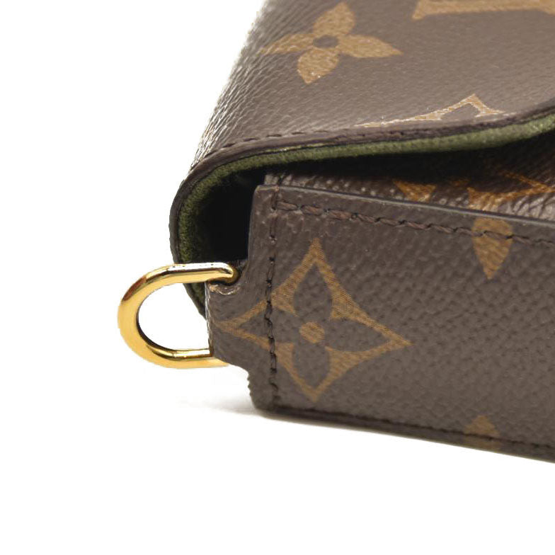 Louis Vuitton  Monogram Felicie Strap & Go Kaki