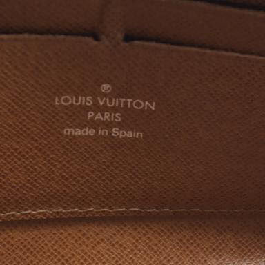AUCTION $1000 Louis Vuitton Epi Leather Zippy Zip Around Long Wallet Purse Brown CA0066