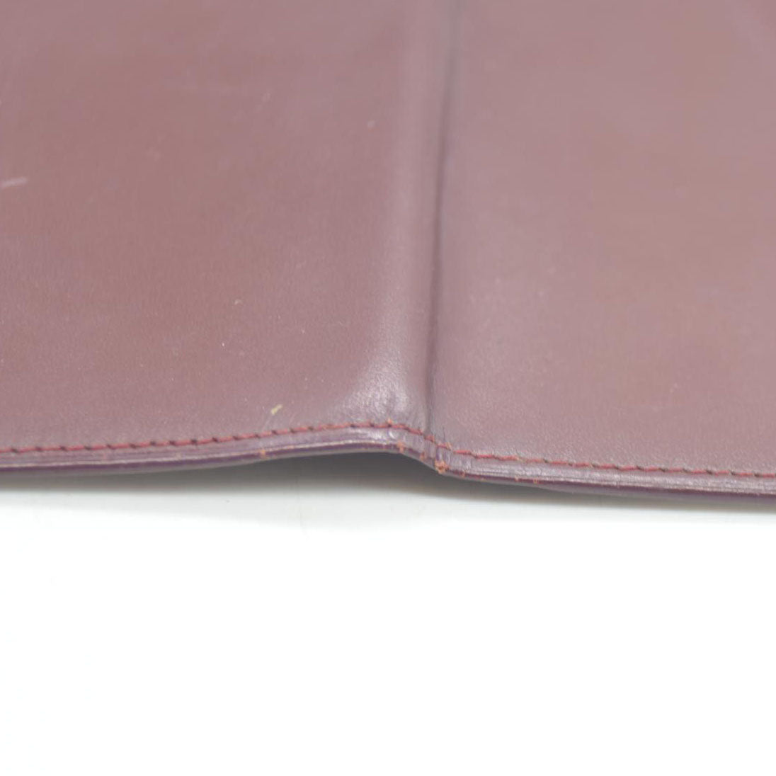 Must de Cartier Leather Long Bifold Wallet