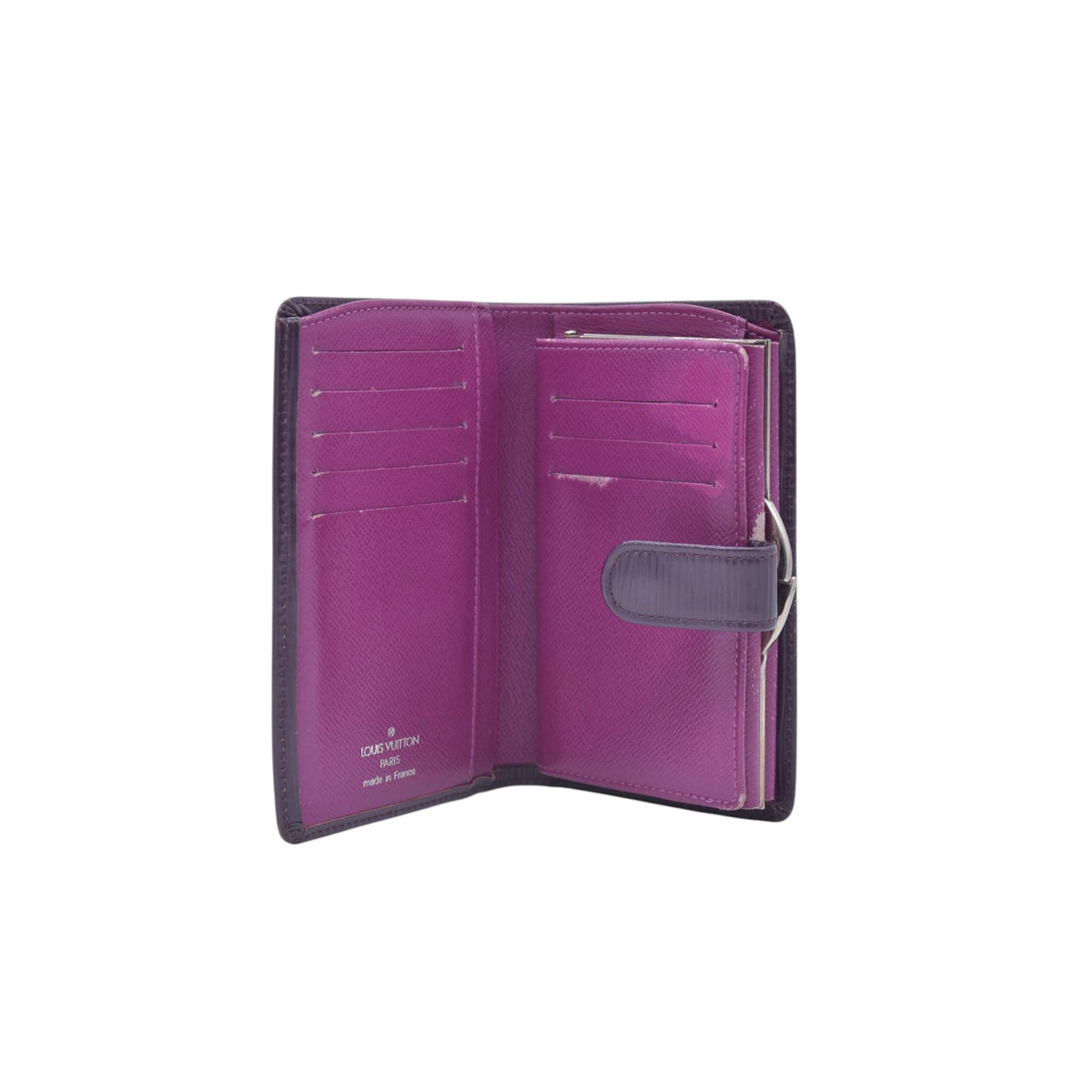 $830 2009 Louis Vuitton Epi Leather French Purse Wallet RI1069 CONSIGNMENT 10021241