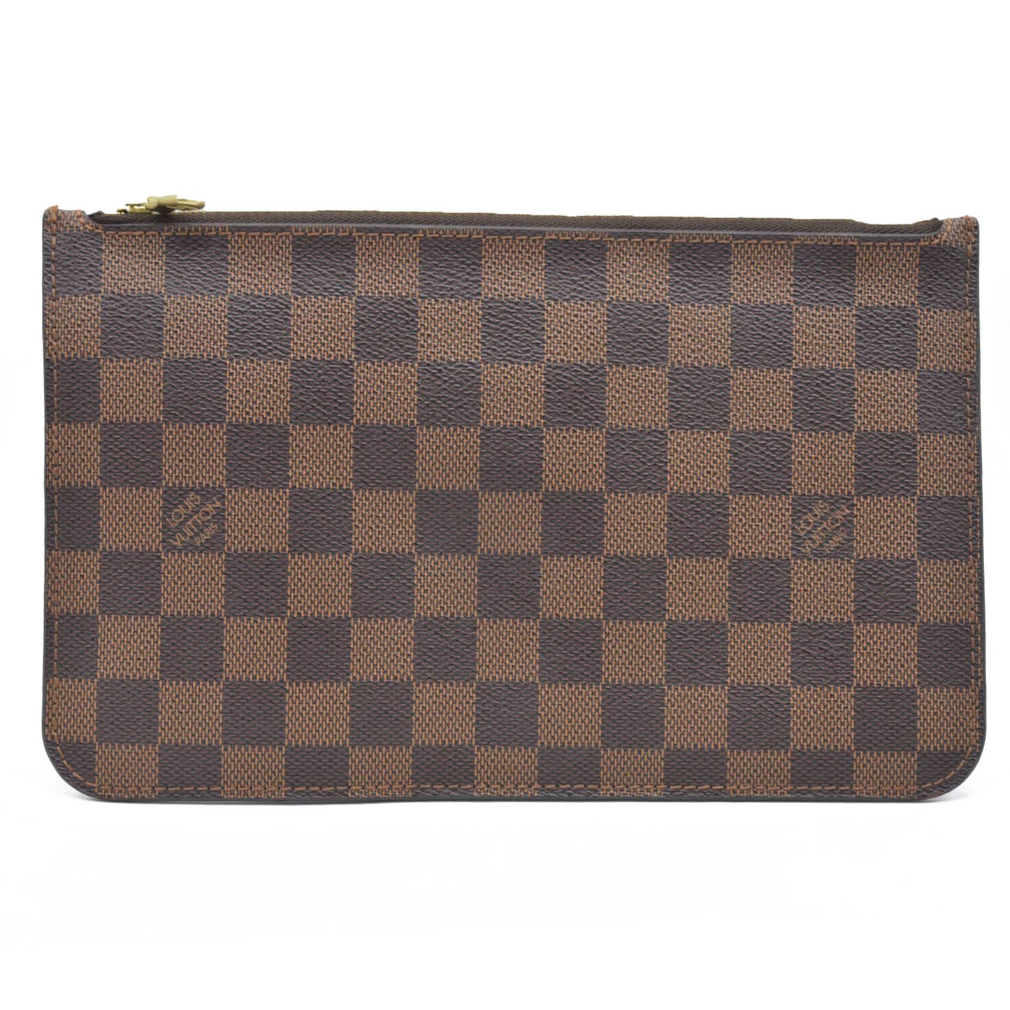 $1150 Louis Vuitton  Damier Ebene Neverfull MM GM Pochette