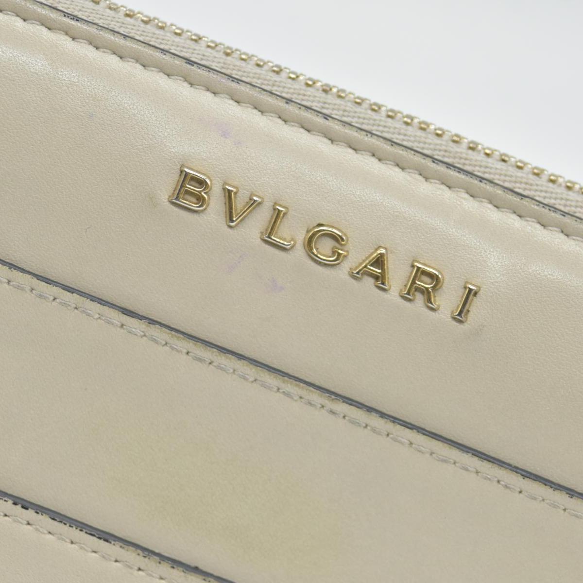 $840 Bvlgari Serpenti leather wallet CONSIGNMENT