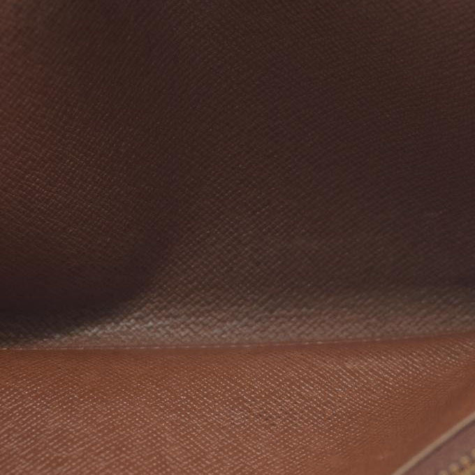 AUCTION $720 Louis Vuitton Monogram Portefeiulle Sarah Long Bifold Wallet Brown AN1921