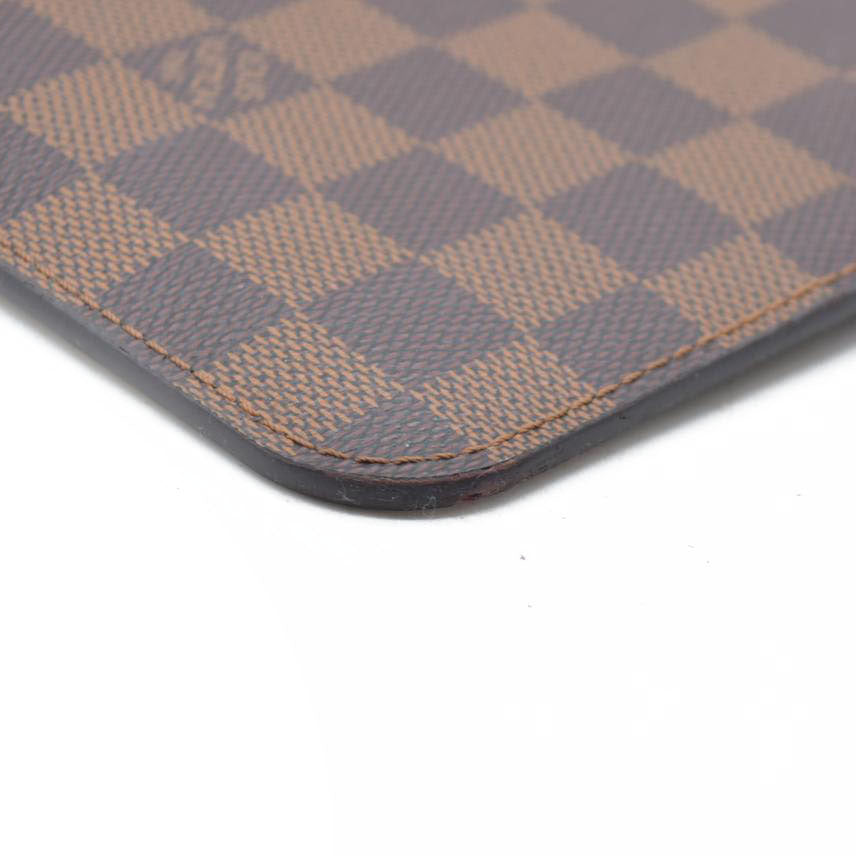 $1150 Louis Vuitton  Damier Ebene Neverfull MM GM Pochette