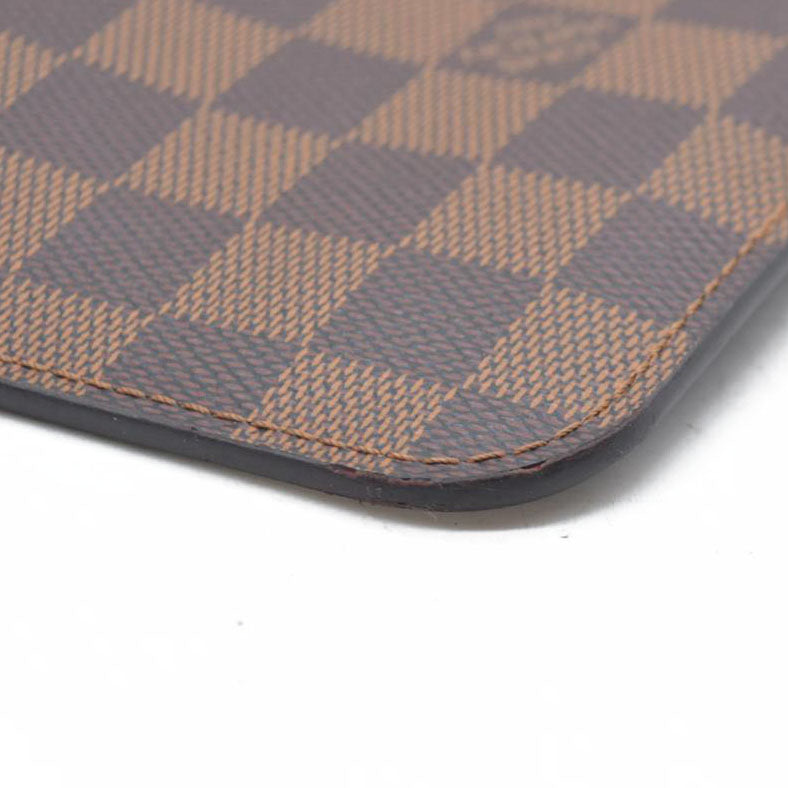 $1150 Louis Vuitton  Damier Ebene Neverfull MM GM Pochette