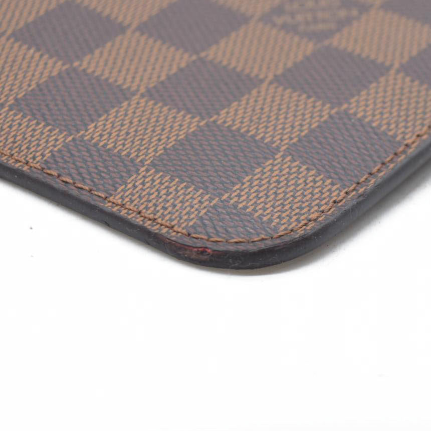 $1150 Louis Vuitton  Damier Ebene Neverfull MM GM Pochette