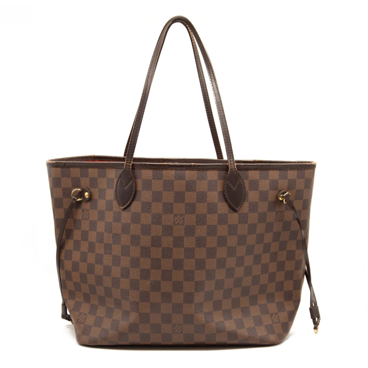 Louis Vuitton Neverfull Neo Mm Brown Damier Ebene Canvas Tote CA4079