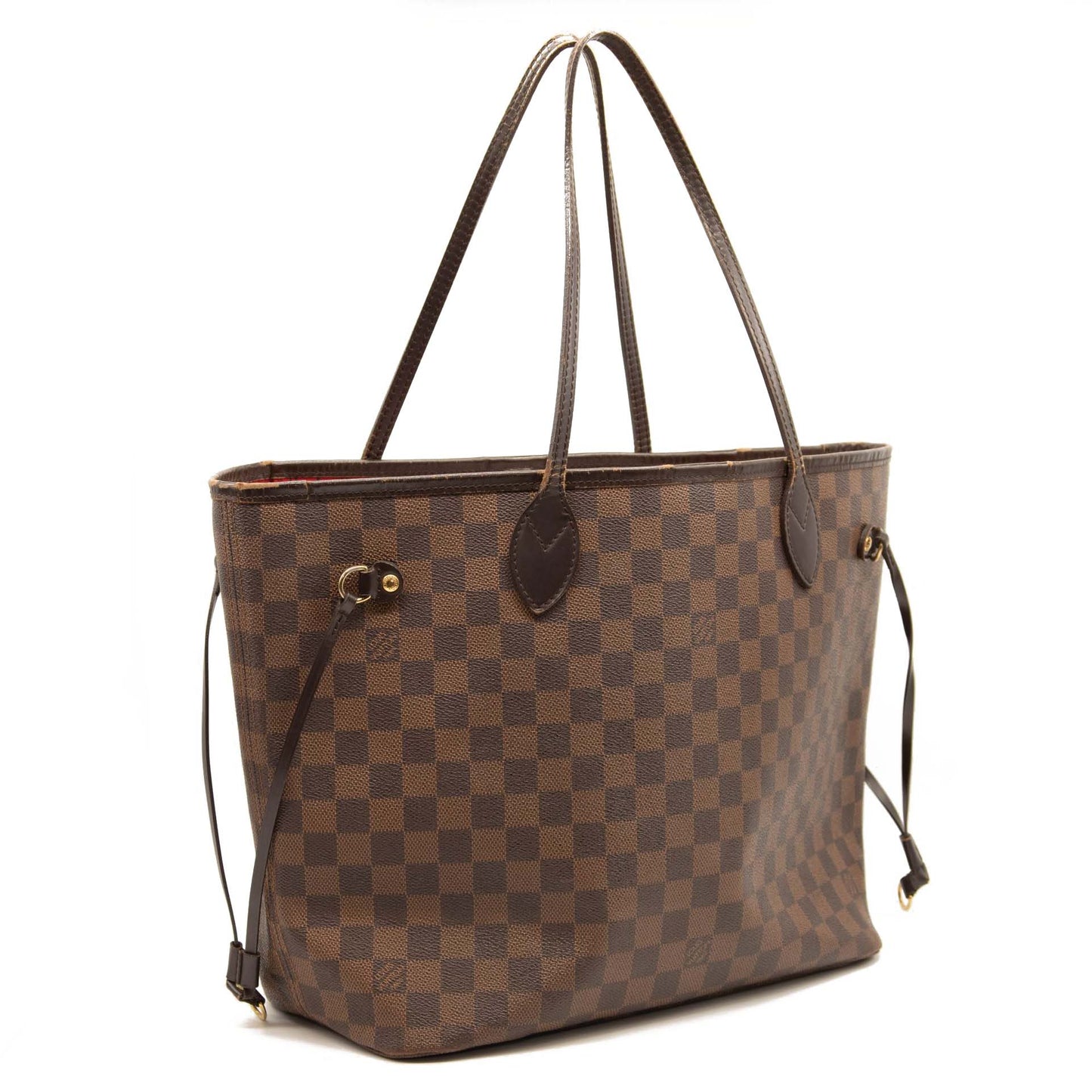 Louis Vuitton Neverfull Neo Mm Brown Damier Ebene Canvas Tote CA4079