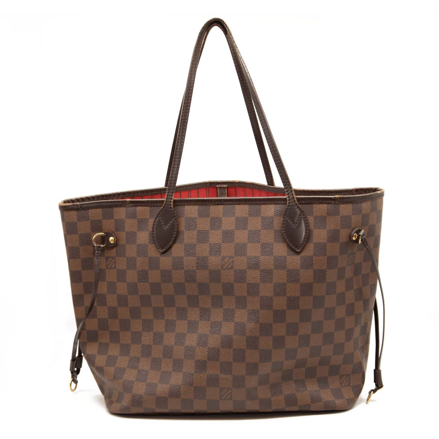 Louis Vuitton Neverfull Neo Mm Brown Damier Ebene Canvas Tote CA4079