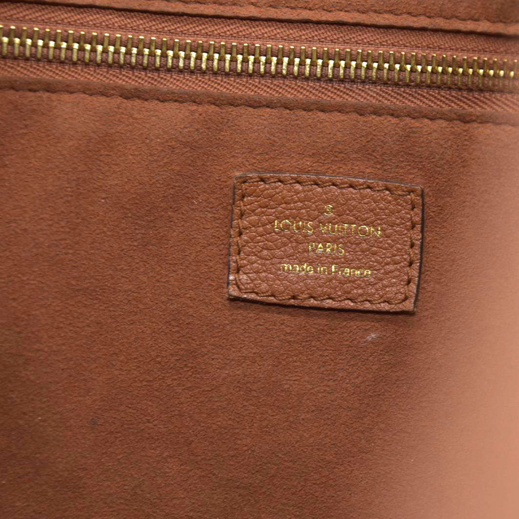 Louis Vuitton Empreinte Monogram Giant Neverfull MM Cognac