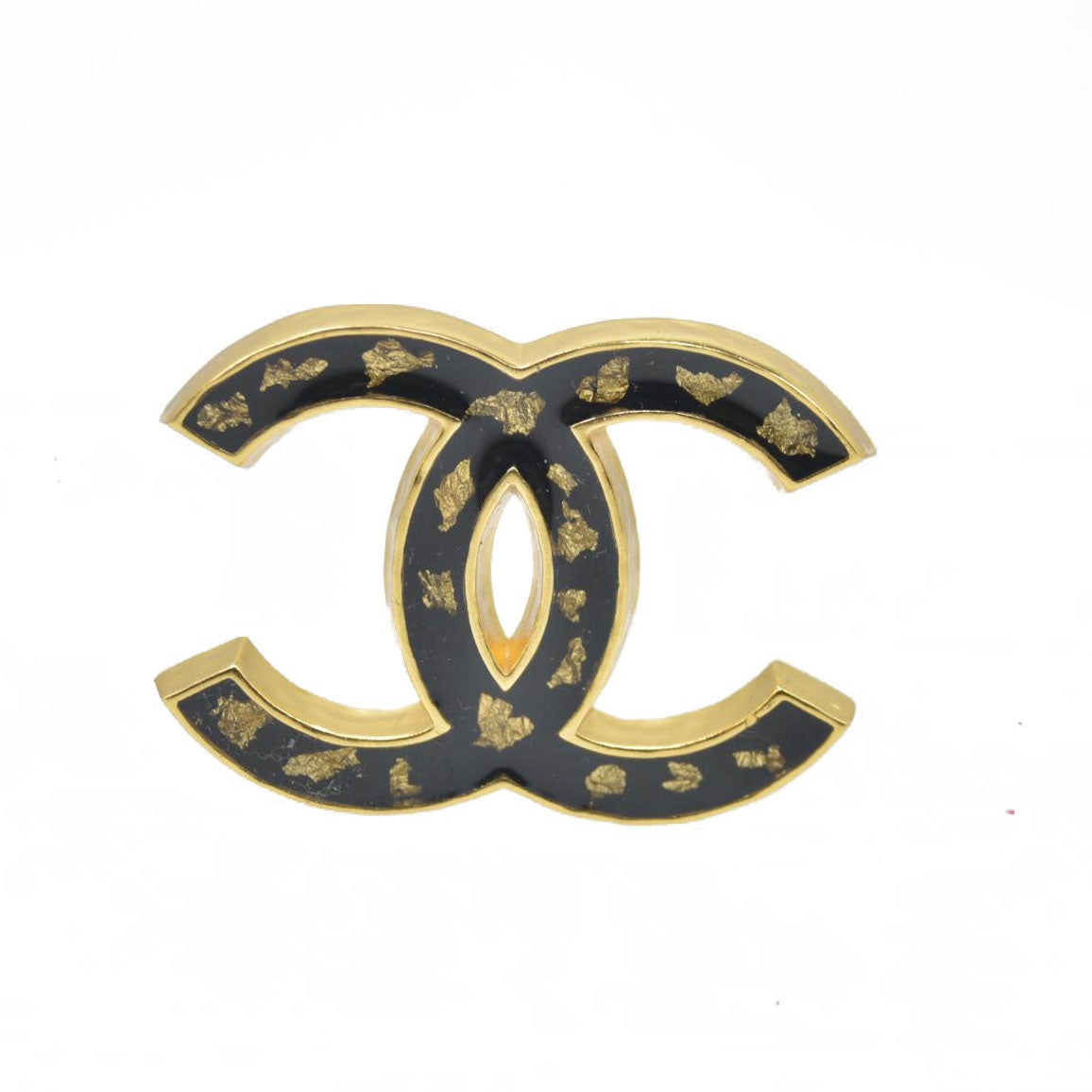 $995 Chanel Cruise 2023 Resin CC Logo Brooch