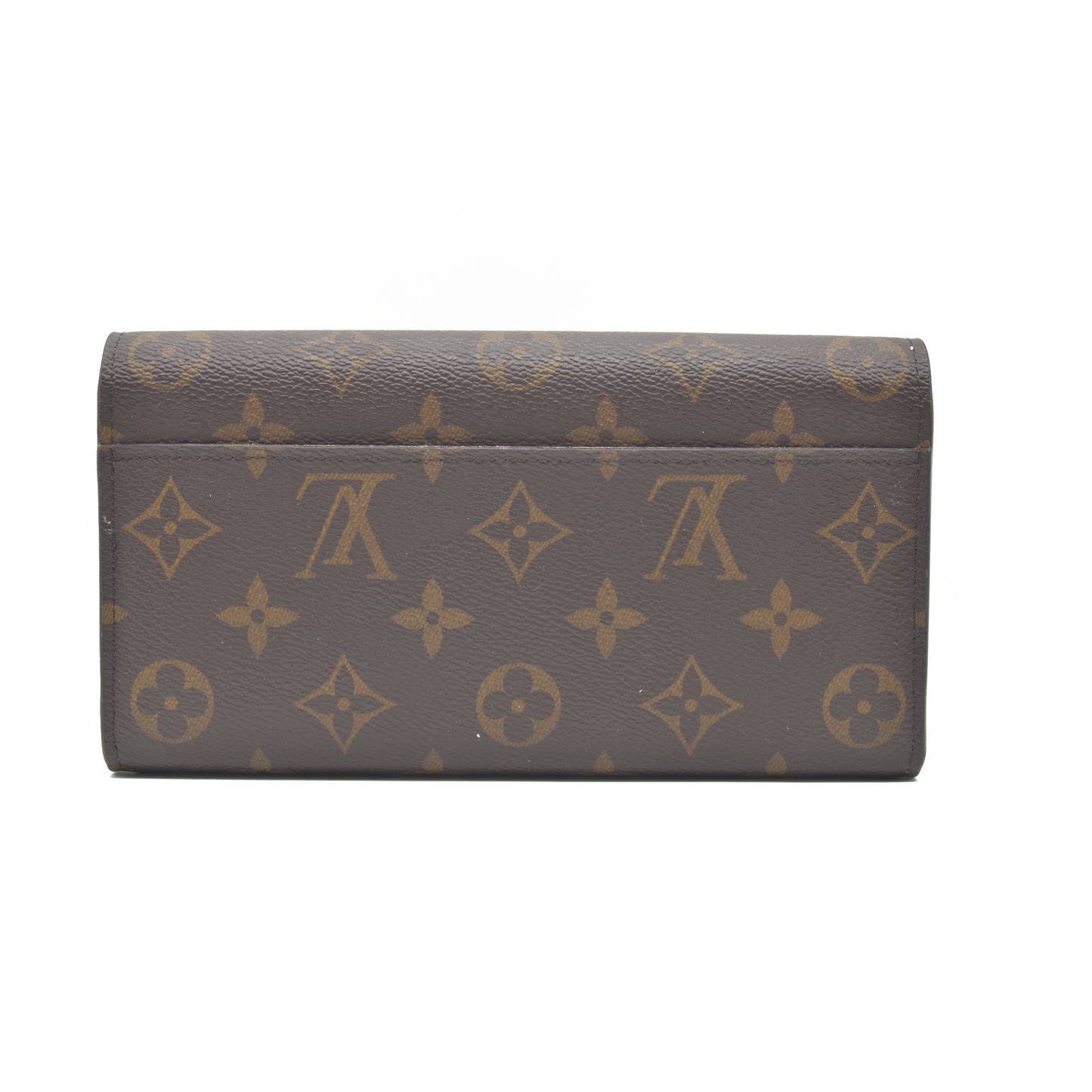 $775 Louis Vuitton  Monogram Sarah Wallet NM Rose Ballerine RFID