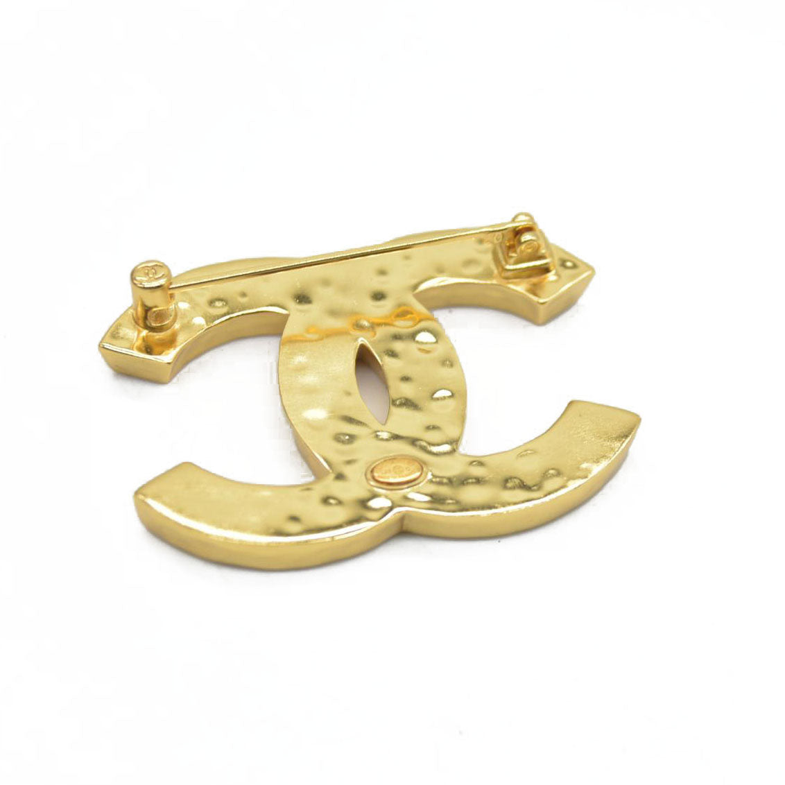 $995 Chanel Cruise 2023 Resin CC Logo Brooch