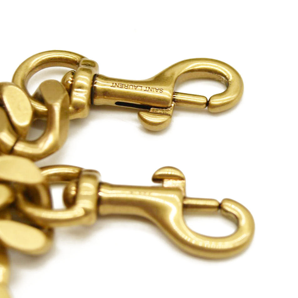 Saint Laurent  Suede Matelasse Chevron Monogram Medium College Bag Black