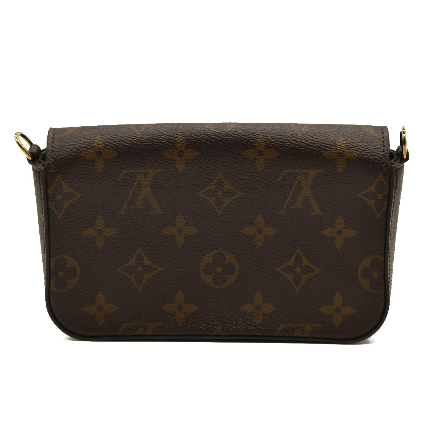 LOUIS VUITTON  Monogram Felicie Strap & Go Kaki