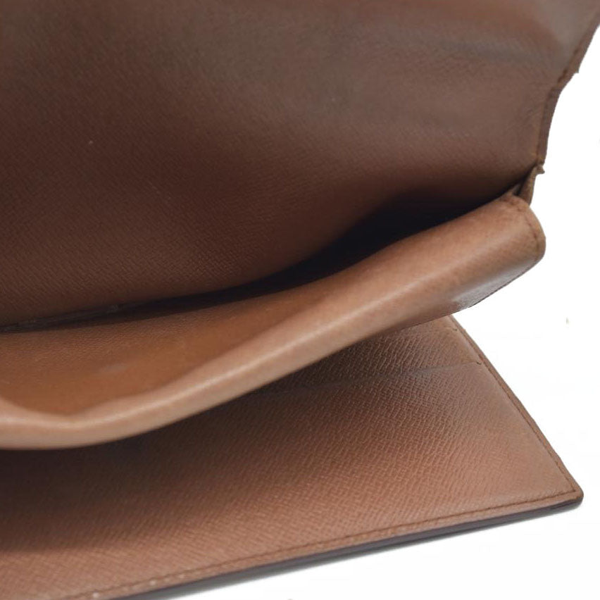 AUCTION $720 Louis Vuitton Monogram Porte Tresor International Trifold Long Wallet TH1917