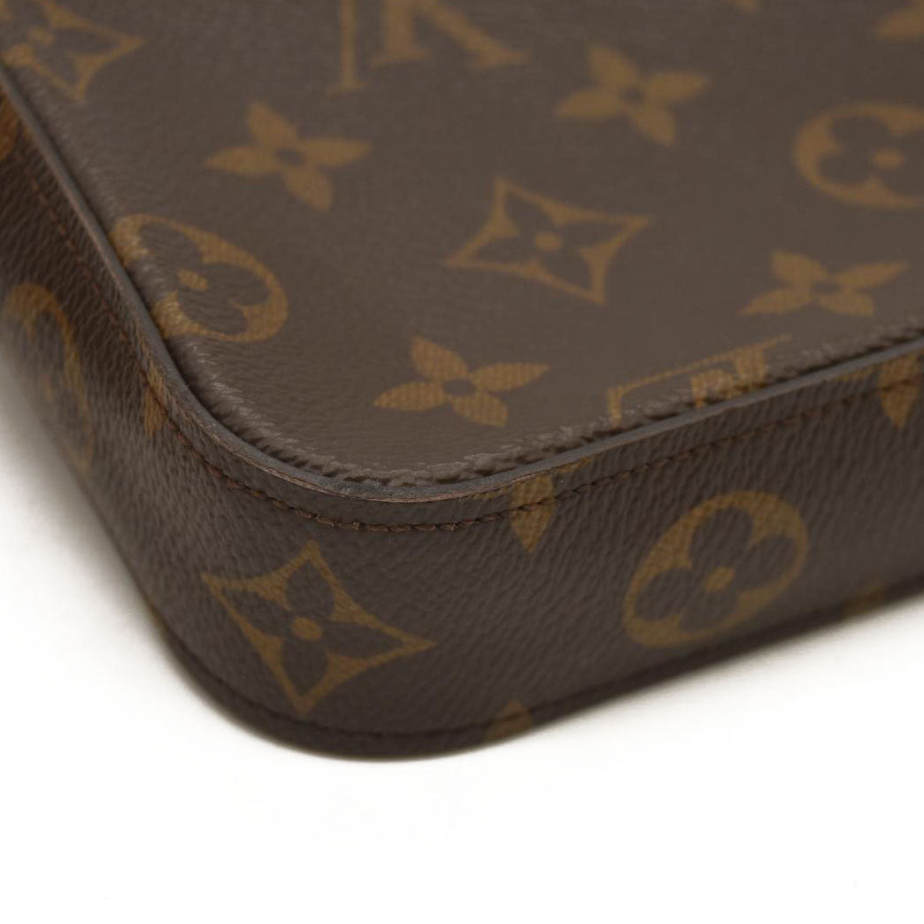 LOUIS VUITTON  Monogram Felicie Strap & Go Kaki