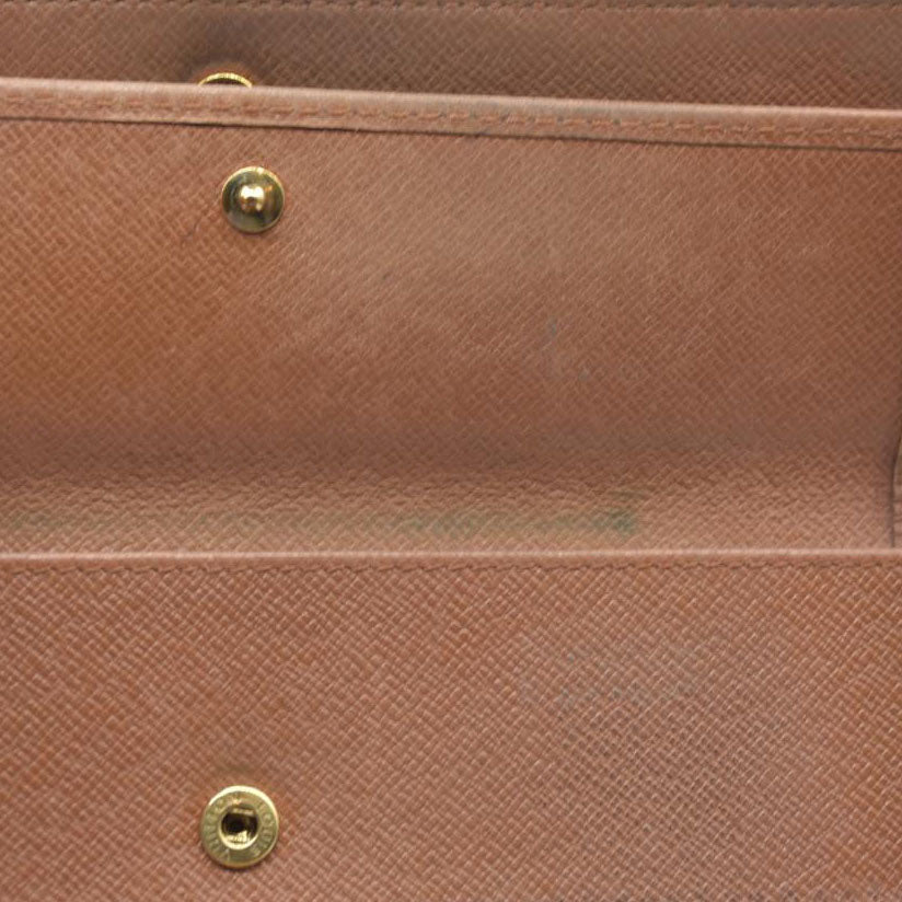 AUCTION $720 Louis Vuitton Monogram Porte Tresor International Trifold Long Wallet TH1917