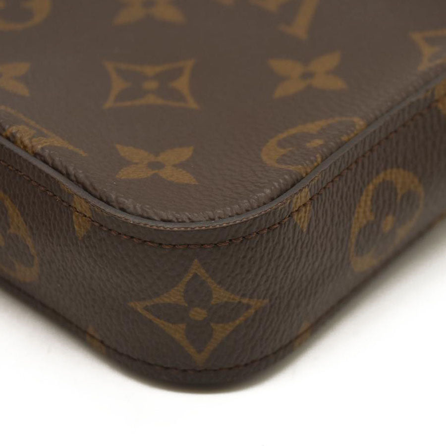 LOUIS VUITTON  Monogram Felicie Strap & Go Kaki