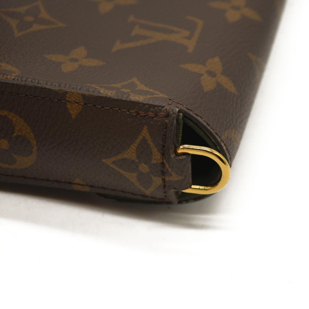 LOUIS VUITTON  Monogram Felicie Strap & Go Kaki