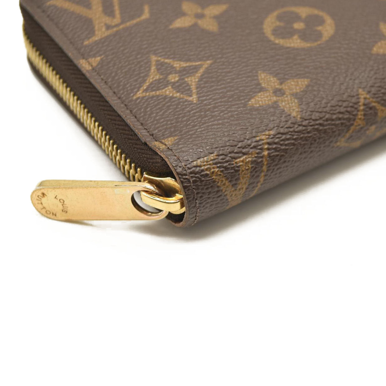 LOUIS VUITTON Monogram Zippy Wallet Rose Ballerine CA3196