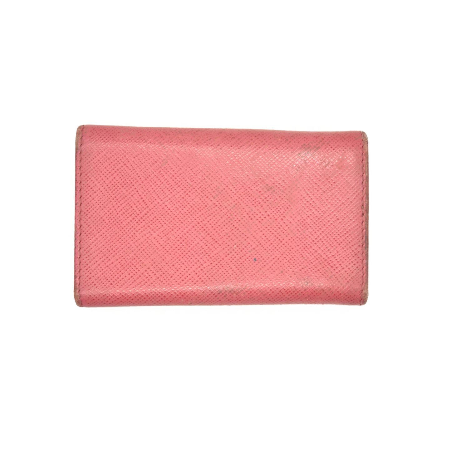 Prada  Saffiano 6 Key Holder Pink