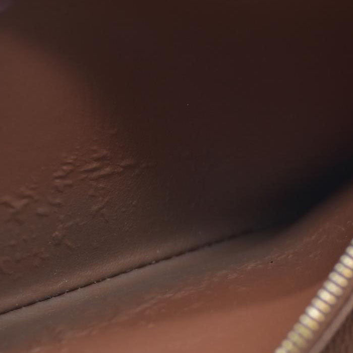 AUCTION $720 Louis Vuitton Monogram Portefeiulle Sarah Long Bifold Wallet Brown CA0049