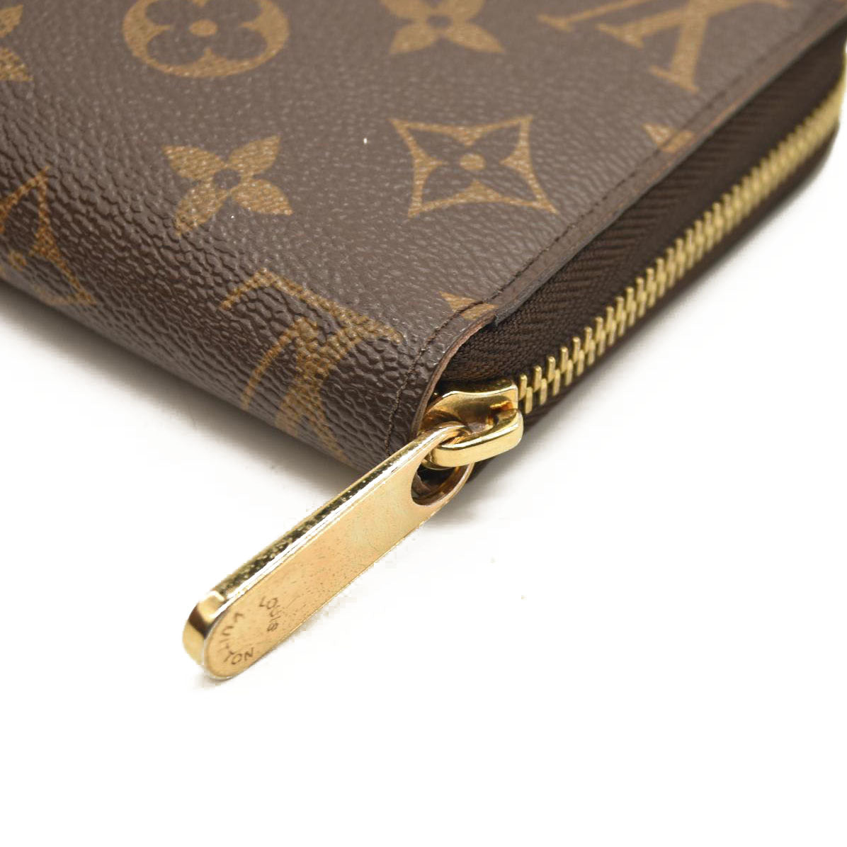 LOUIS VUITTON Monogram Zippy Wallet Rose Ballerine CA3196