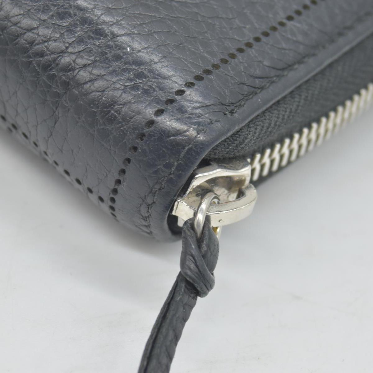 $650 Balenciaga Leather Continental Wallet CONSIGNMENT