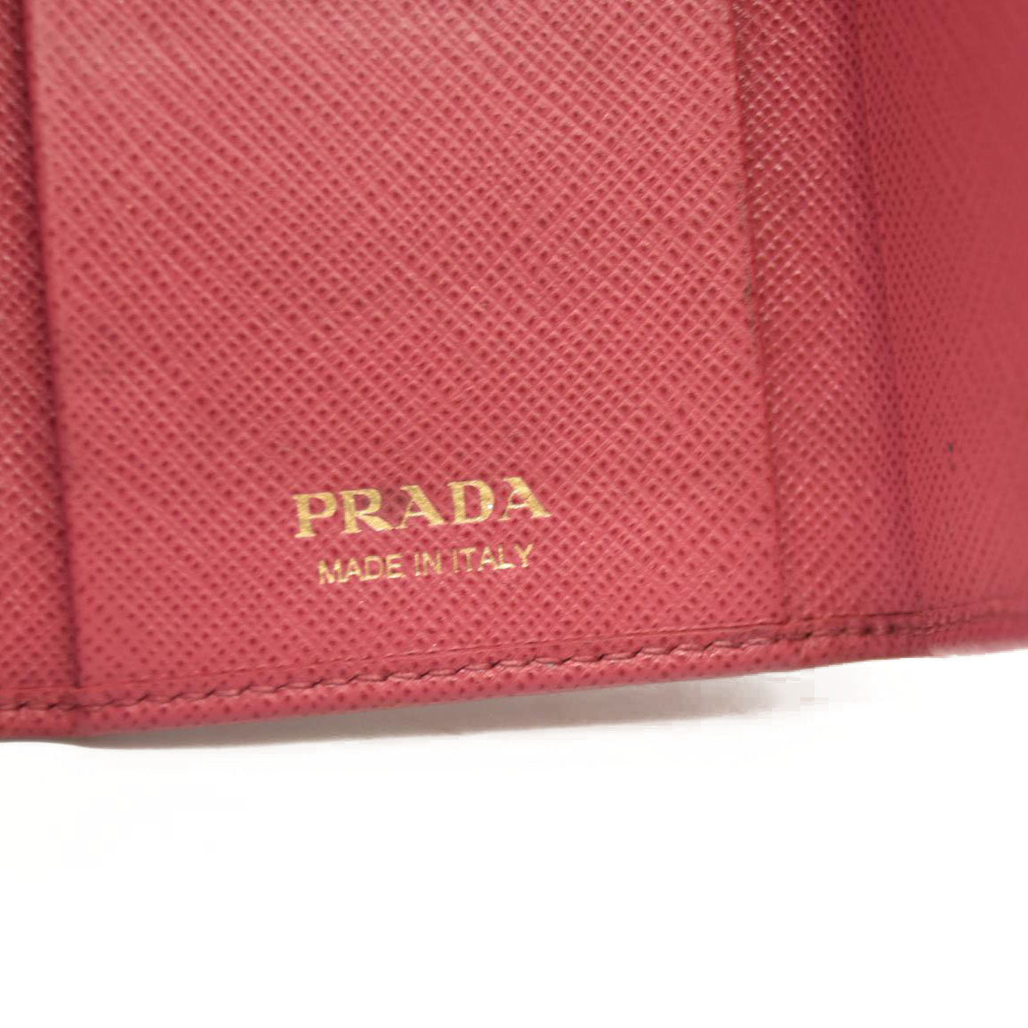 Prada  Saffiano 6 Key Holder Pink