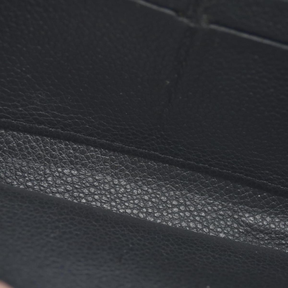 $1070 Prada Black Saffiano Leather Travel Zip Around Wallet CONSIGNMENT