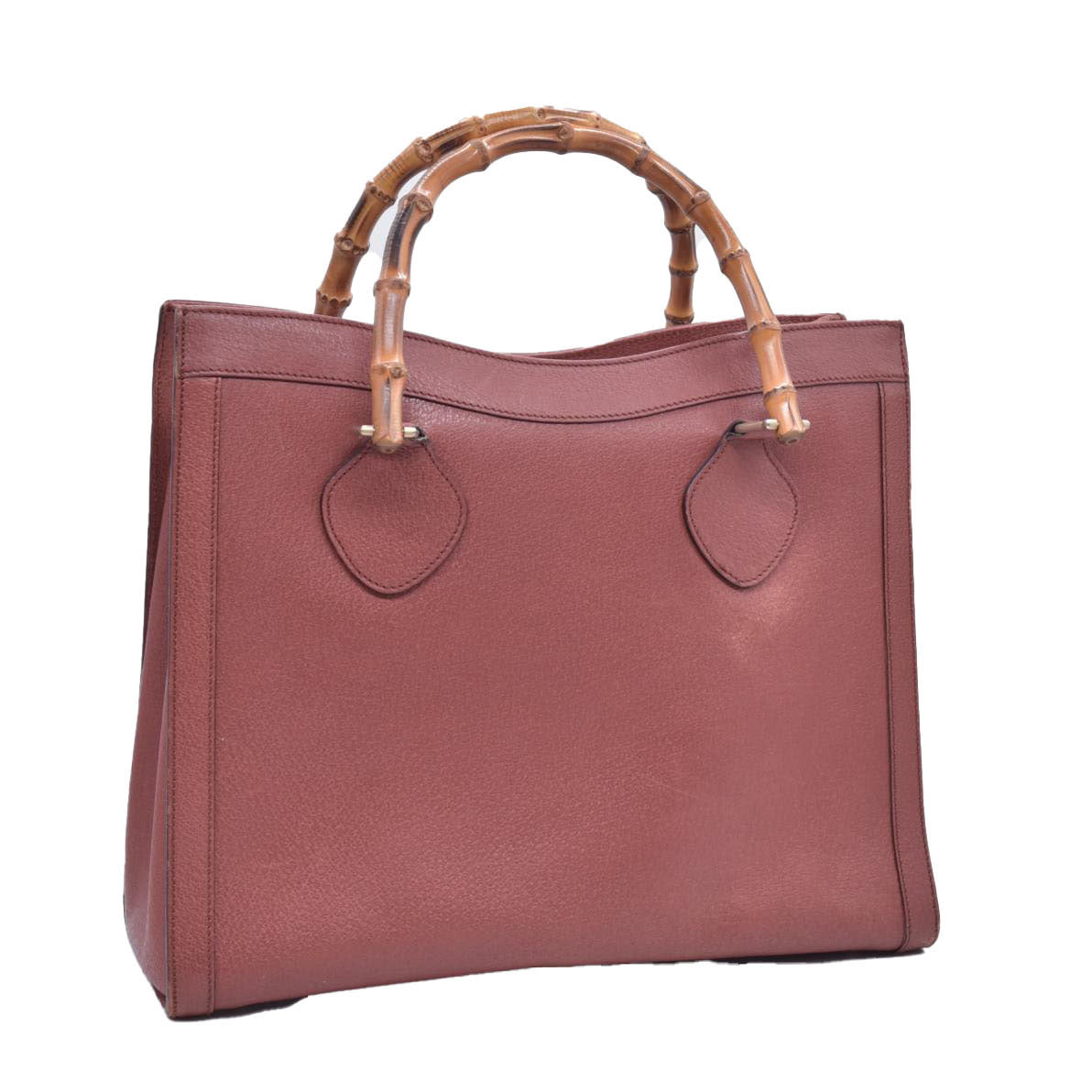 $5200 Gucci Wonka Grain Calfskin Medium Diana Tote Bag Cuir CONSIGNMENT