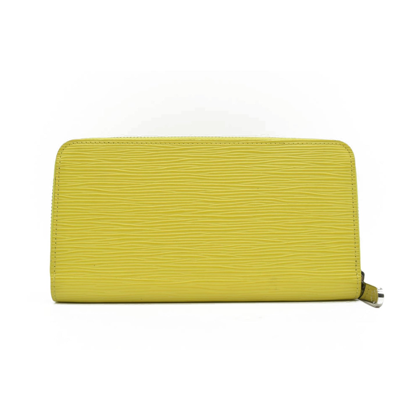 $1040 2013 Louis Vuitton Epi Leather Zippy Wallet Yellow CONSIGNMENT MI4143