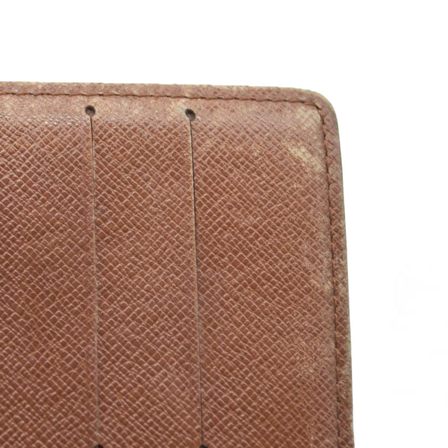 AUCTION $495 Louis Vuitton Monogram Agenda PM Notebook Cover Brown CA0977
