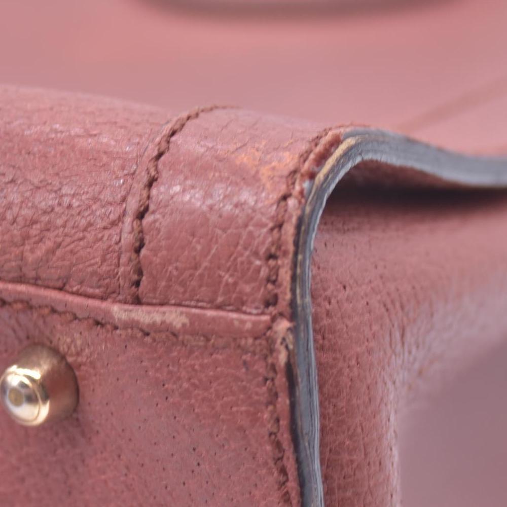 $5200 Gucci Wonka Grain Calfskin Medium Diana Tote Bag Cuir CONSIGNMENT