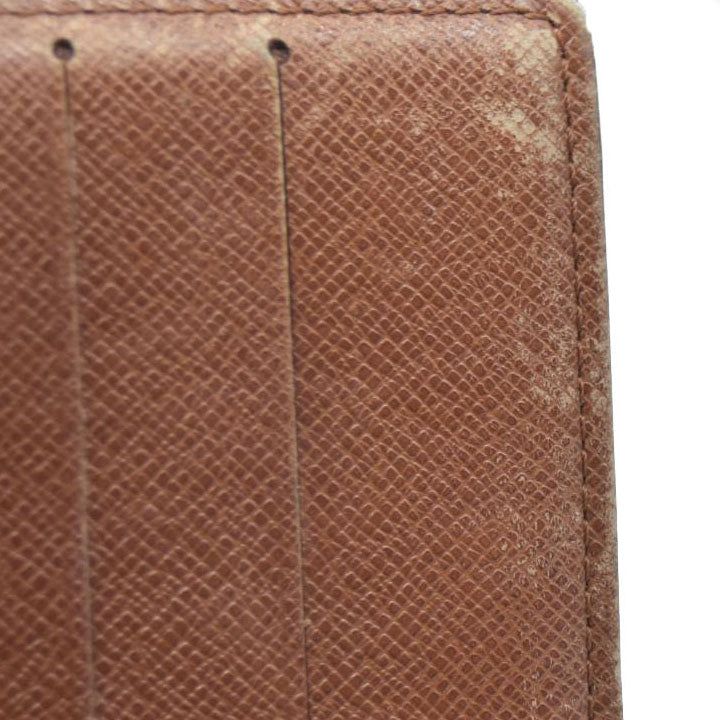 AUCTION $495 Louis Vuitton Monogram Agenda PM Notebook Cover Brown CA0977