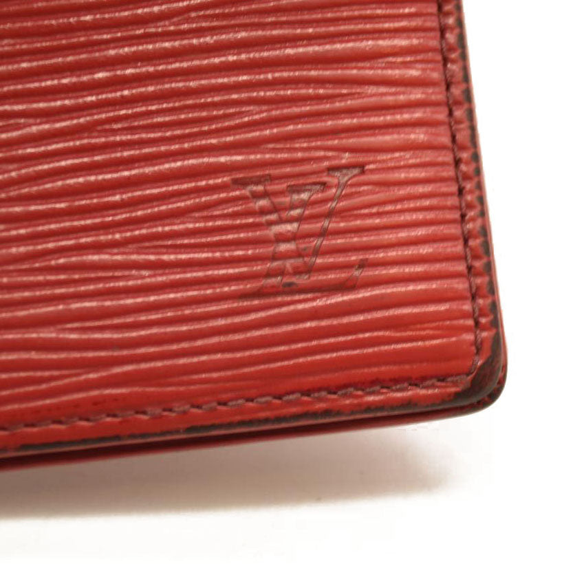 Louis Vuitton  Epi Marco Wallet Castillan Red MI923