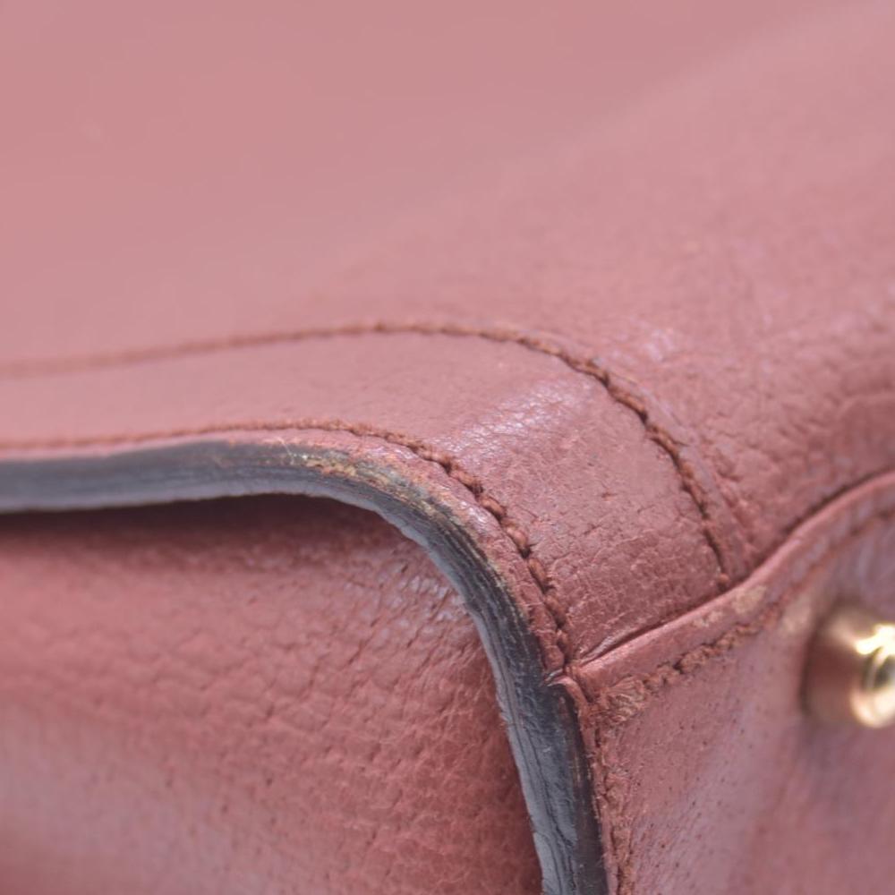 $5200 Gucci Wonka Grain Calfskin Medium Diana Tote Bag Cuir CONSIGNMENT