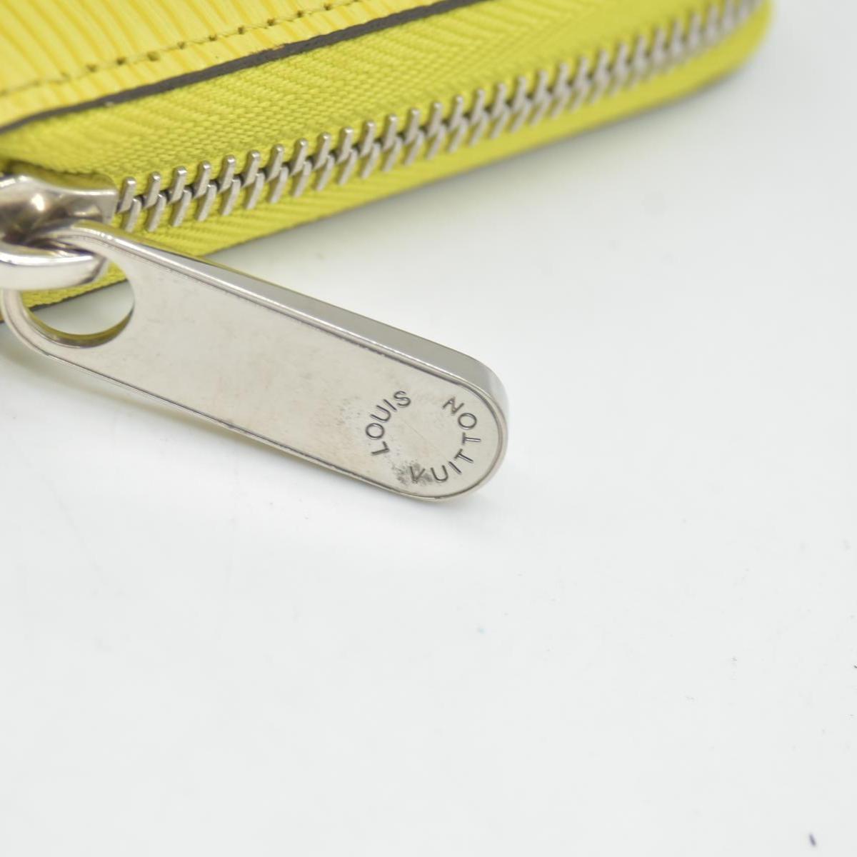 $1040 2013 Louis Vuitton Epi Leather Zippy Wallet Yellow CONSIGNMENT MI4143