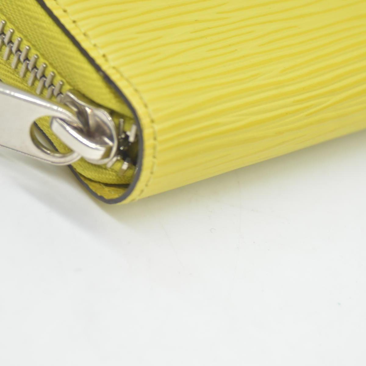 $1040 2013 Louis Vuitton Epi Leather Zippy Wallet Yellow CONSIGNMENT MI4143