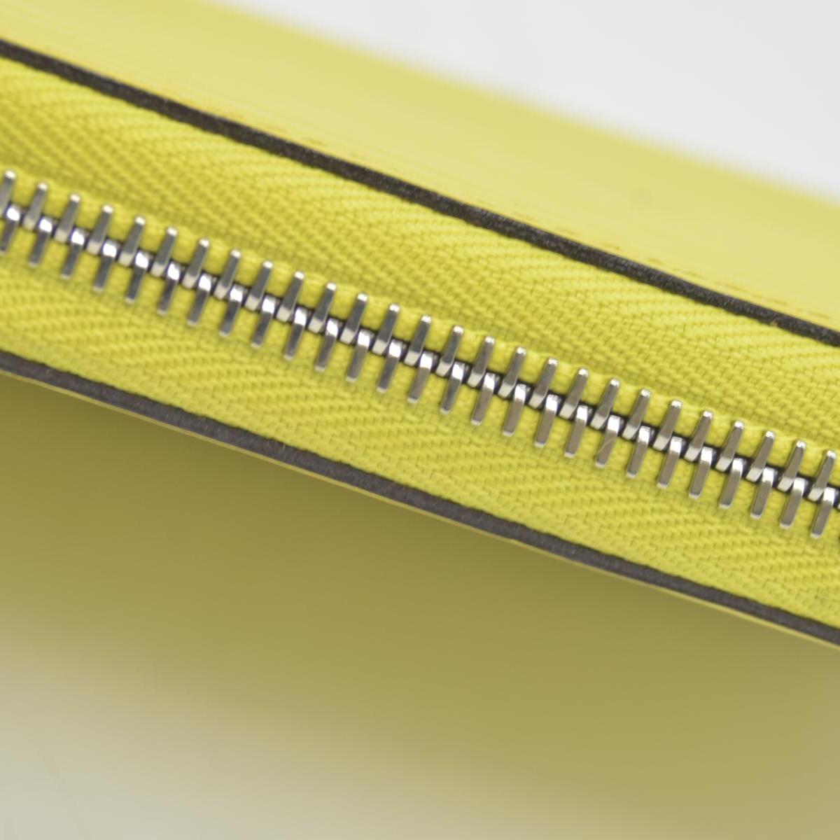 $1040 2013 Louis Vuitton Epi Leather Zippy Wallet Yellow CONSIGNMENT MI4143
