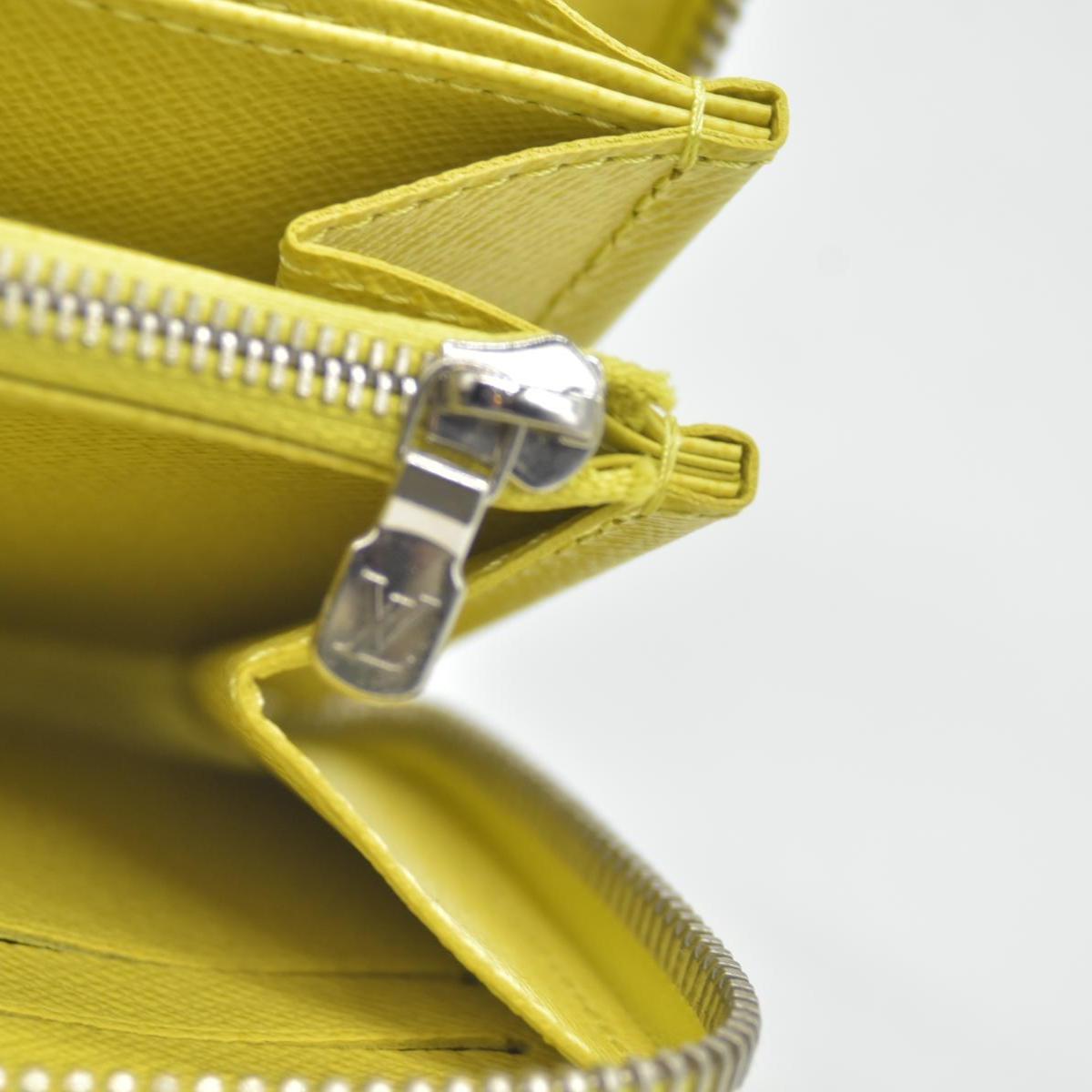 $1040 2013 Louis Vuitton Epi Leather Zippy Wallet Yellow CONSIGNMENT MI4143