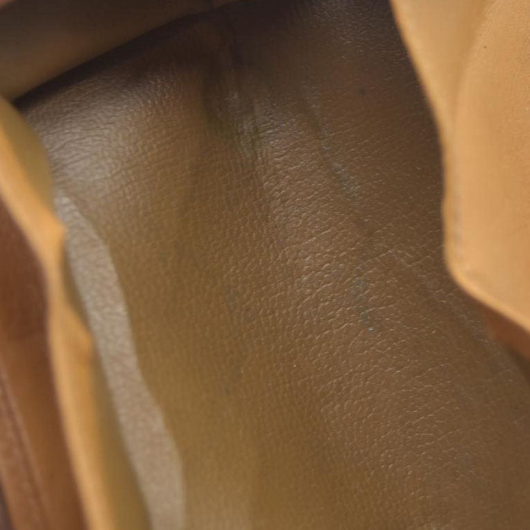 AUCTION $520 CELINE Macadam PVC Bifold Wallet Brown